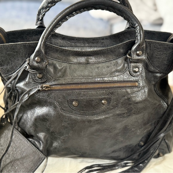 Balenciaga Leather Velo Bag - Picture 1 of 6